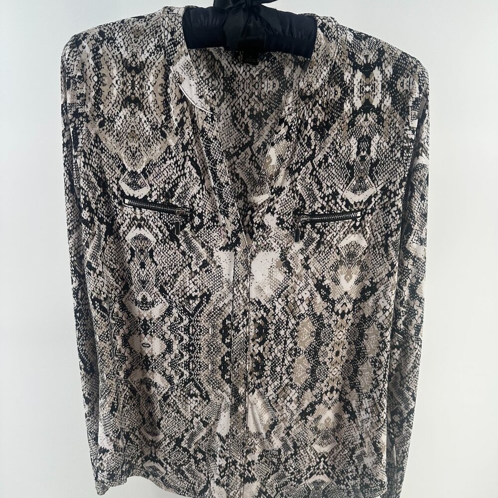 Inc Blouse Snakeskin